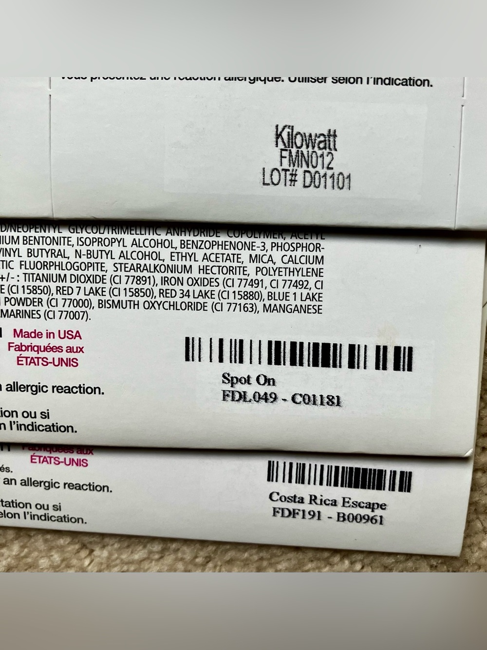 Color Street Lot of Mani, Pedi & Water Transfer Stickers - Picture 5 of 6